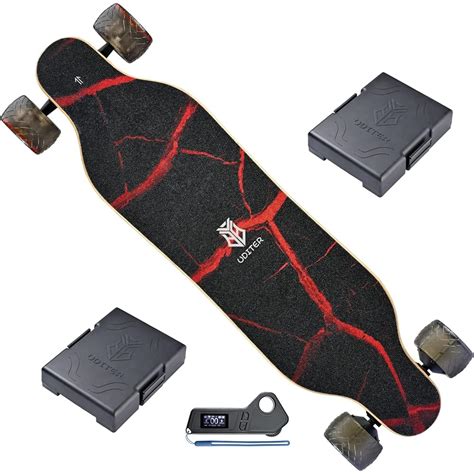 electric longboard with removable battery